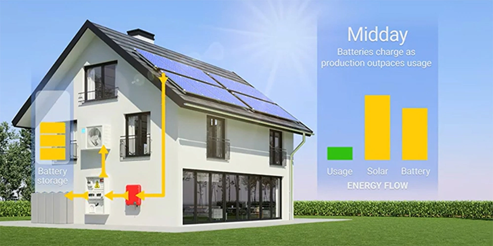 High Efficiency Outdoor Rooftop Usage 10kw off-Grid Solar Energy System