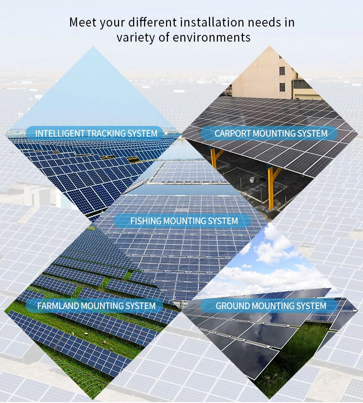 Modern Design PV Solar Carport Mounting System