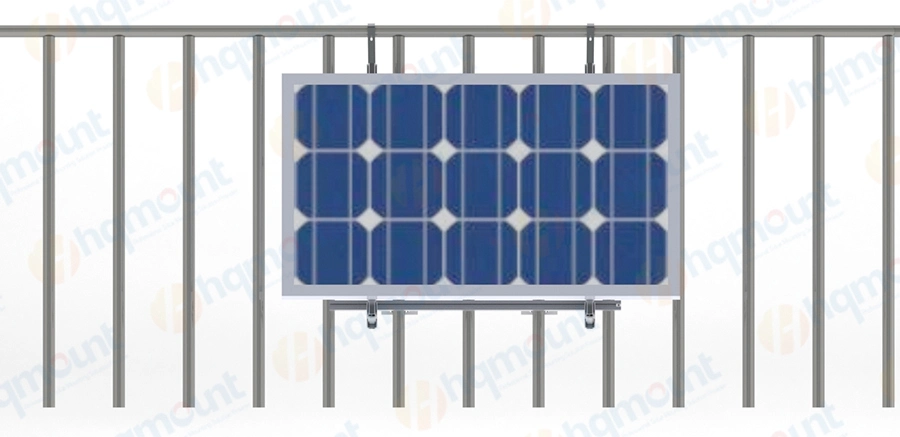 PV Mount System Roof Balcony Apoyo Solar Energy Mounting Brackets